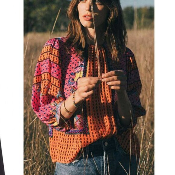 Anthropologie Bhanuni by Jyoti Nyza Blouse - Picture 2 of 13